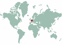 Honthem in world map
